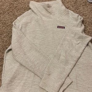 Vineyard Vines cowlneck heathered grey size XL